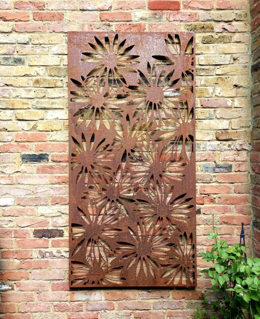 daisies decorative screen