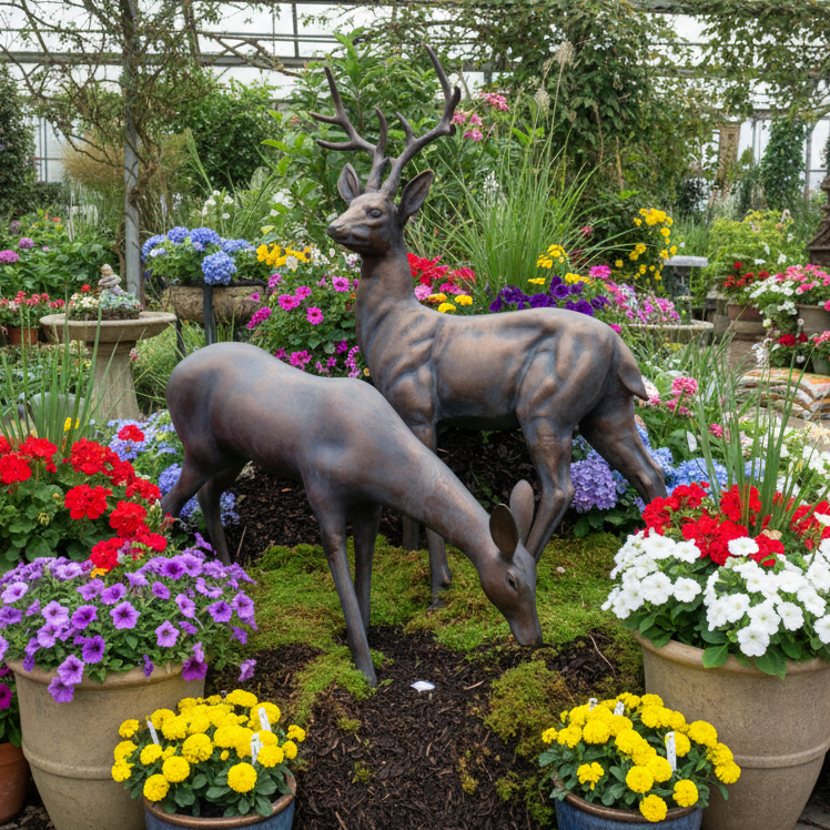 Stag and Doe Set Extra Large