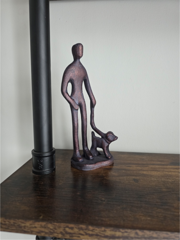 Walkies! | Abstract Figurines | Aluminium in an aged Bronze