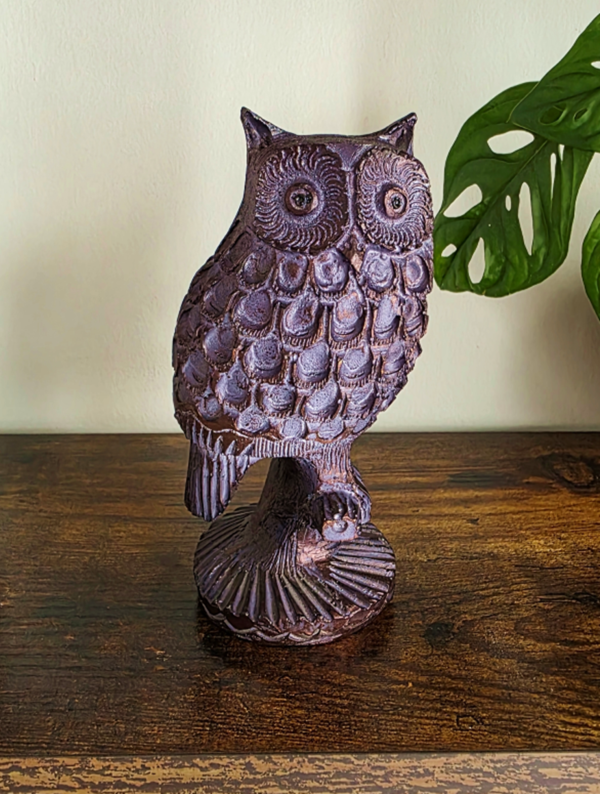 Little Owl | 16cm tall | Resin with an aged bronze finish