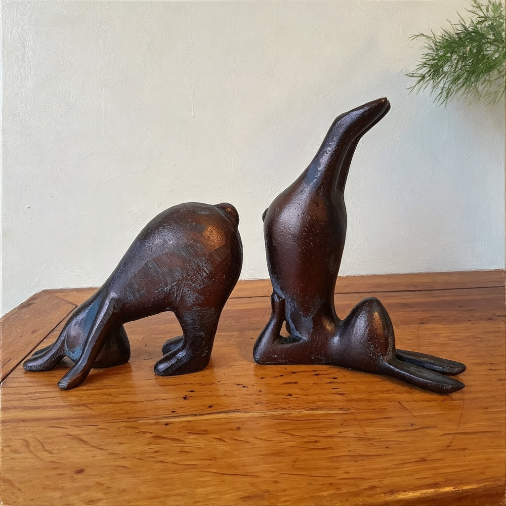 Pair of Yoga Bunnies