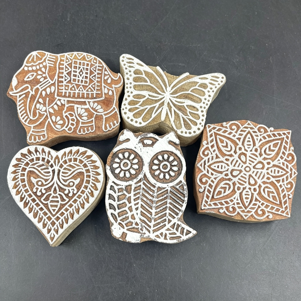 Fabric Print Block Set
