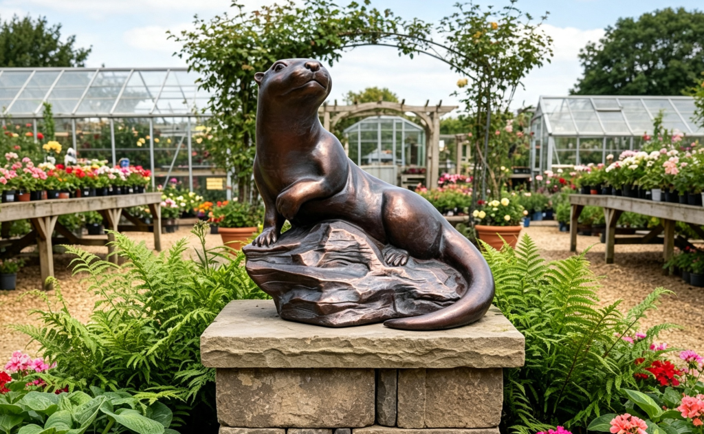 Large Otter 1 Scroll